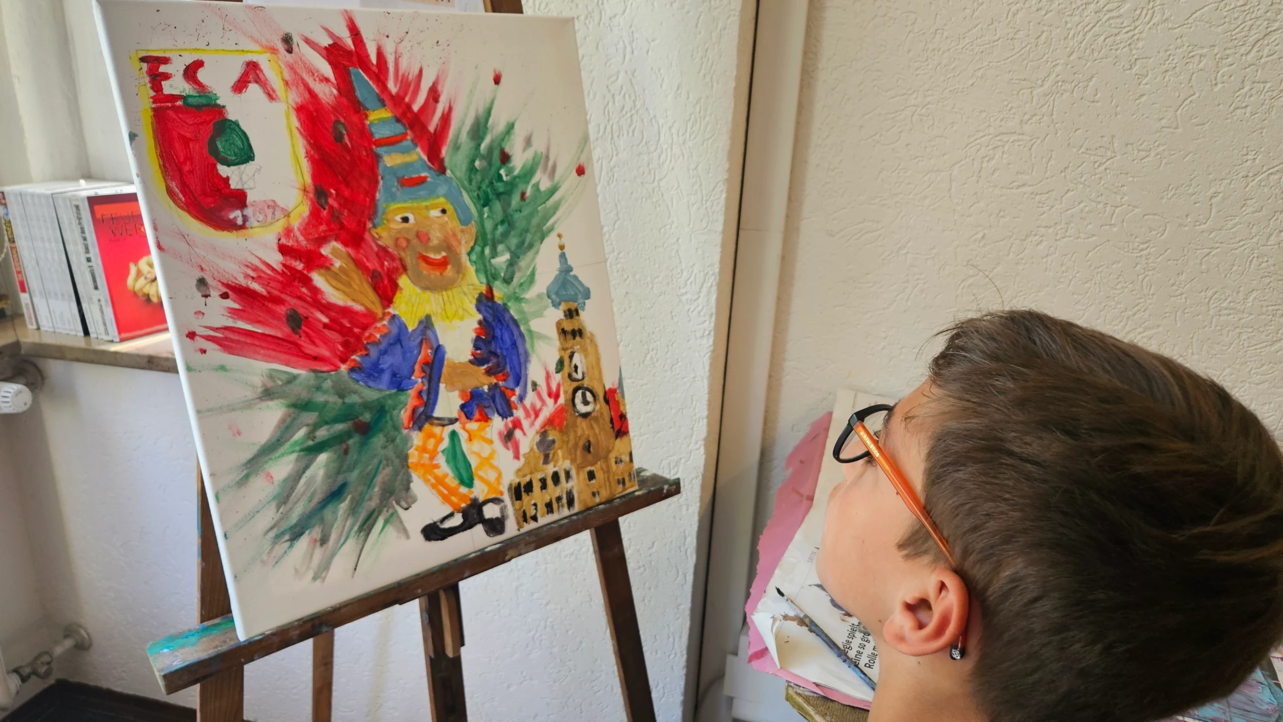 Kinder-Kunstkurse Augsburg, Acryl Malkurs