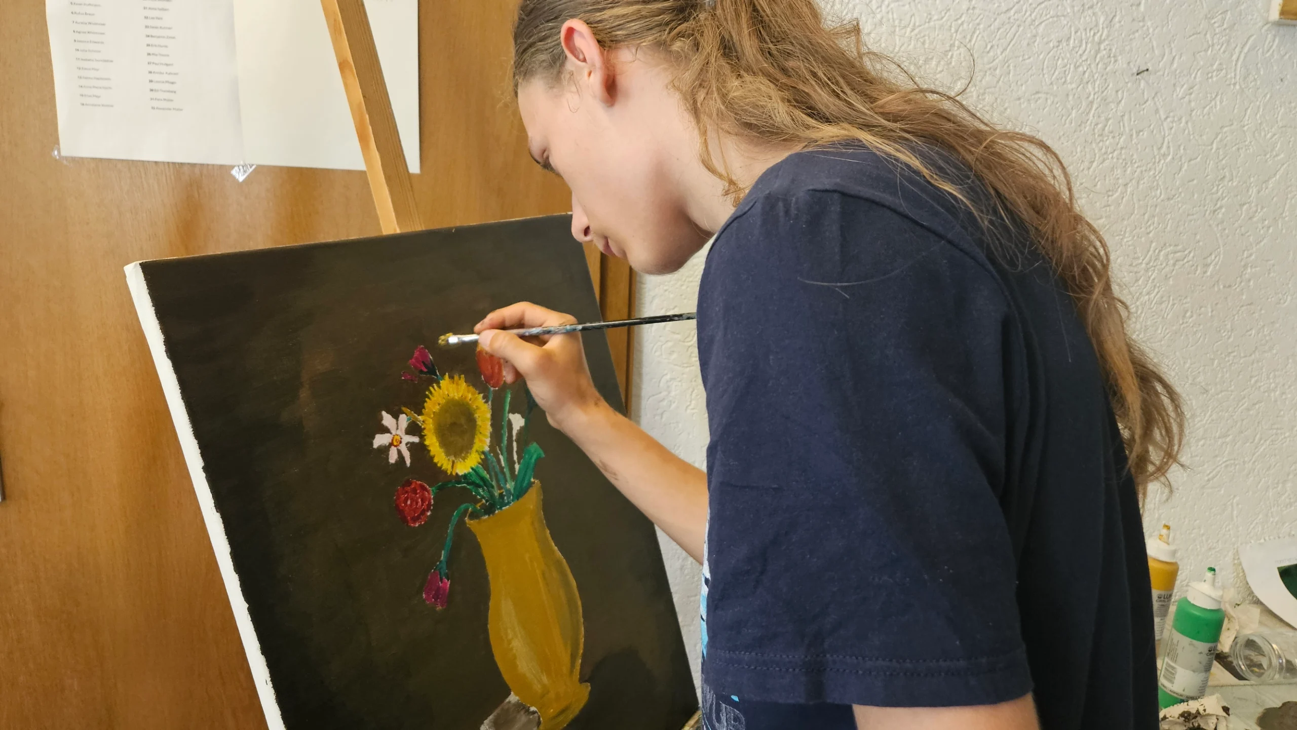 Kinder-Kunstkurse Augsburg, Acryl Malkurs
