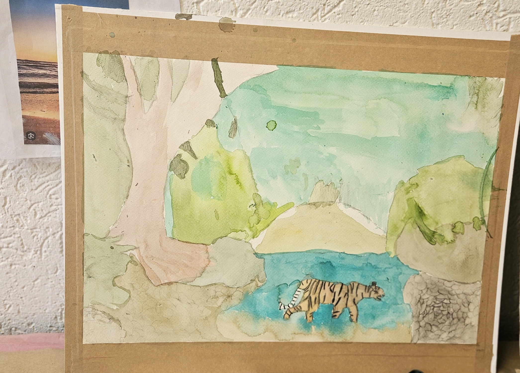 Kinder-Kunstkurse Augsburg, Aquarell-Malkurs