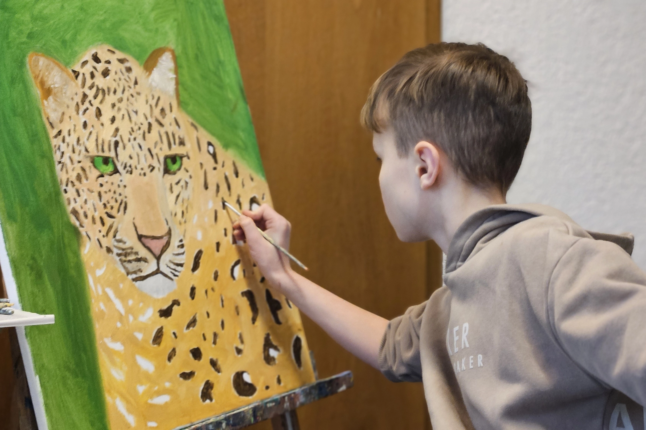 Kinder-Kunstkurse Augsburg, Öl-Malkurs