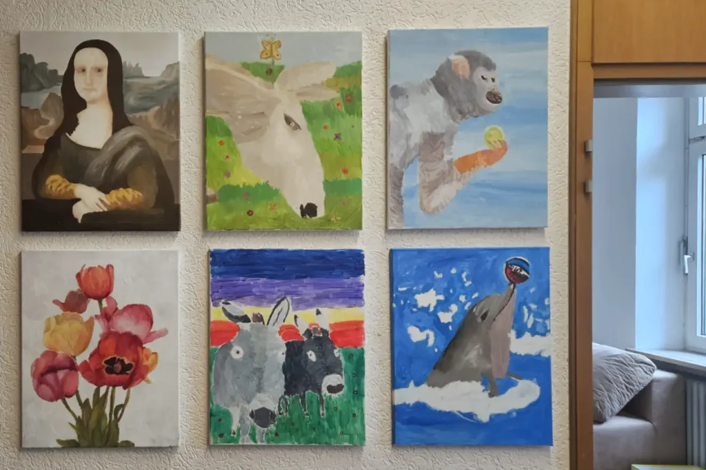 Kinder Kunstkurse Augsburg, Tag der offenen Tür im Haus schöne Felder