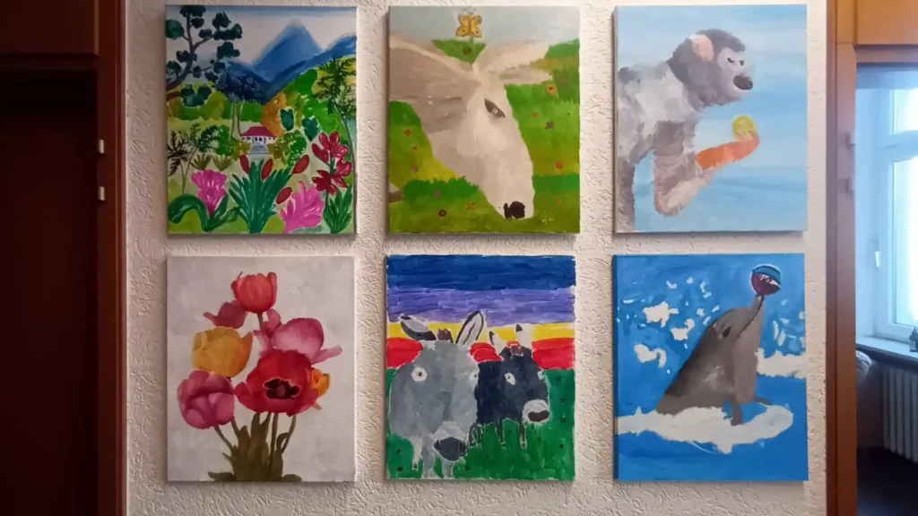 Kinder Kunstkurse Augsburg, Tag der offenen Tür im Haus schöne Felderv